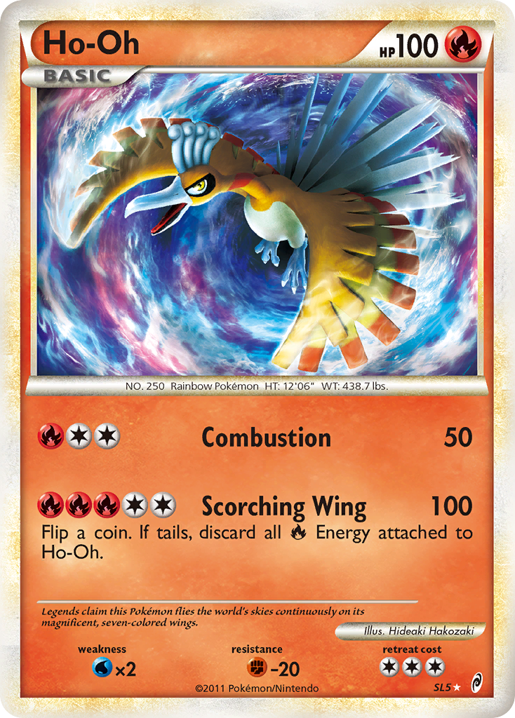 Ho-Oh (SL5) [HeartGold & SoulSilver: Call of Legends] | Silver Goblin