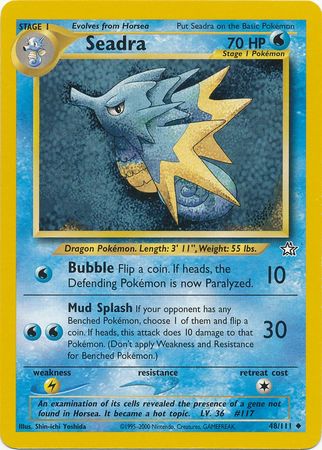 Seadra (48/111) [Neo Genesis Unlimited] | Silver Goblin