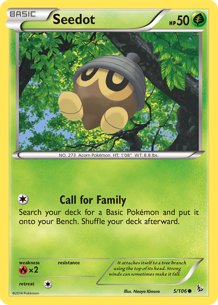 Seedot (5/106) [XY: Flashfire] | Silver Goblin