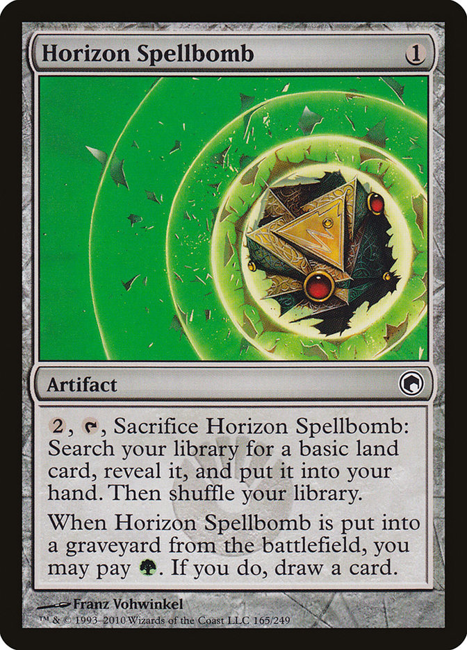 Horizon Spellbomb [Scars of Mirrodin] | Silver Goblin