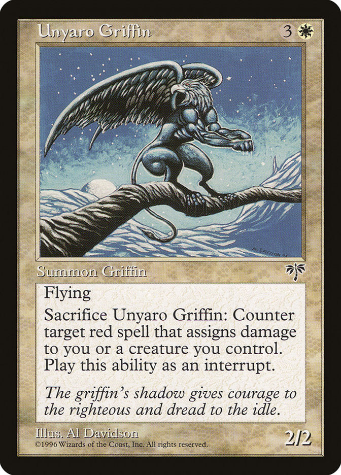 Unyaro Griffin [Mirage] | Silver Goblin