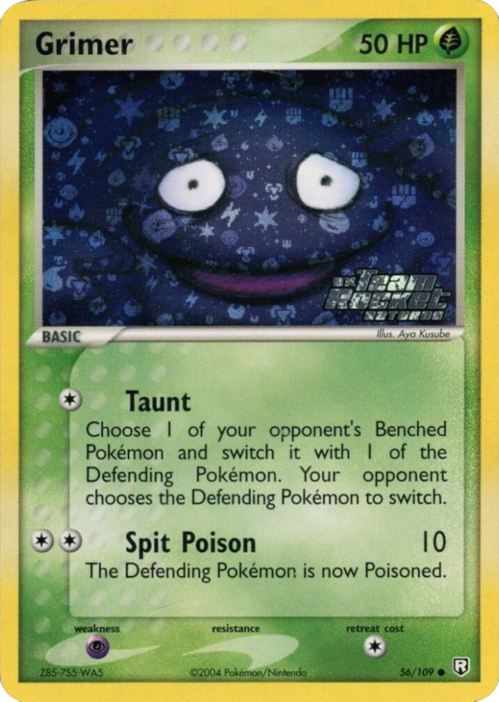 Grimer (56/109) (Stamped) [EX: Team Rocket Returns] | Silver Goblin