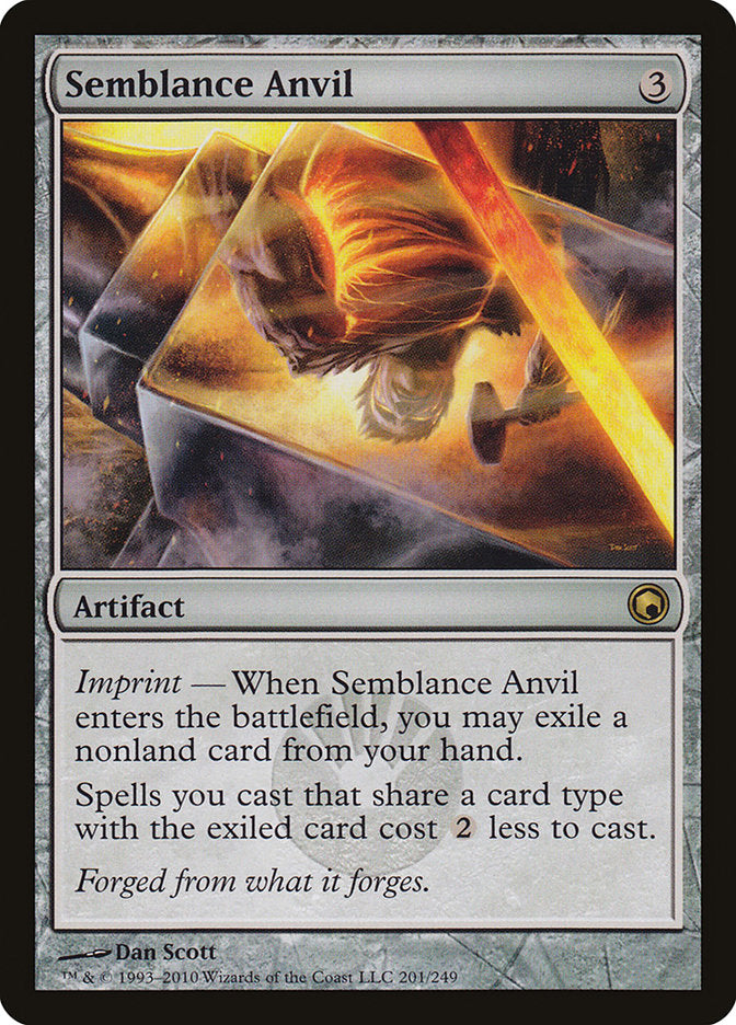 Semblance Anvil [Scars of Mirrodin] | Silver Goblin