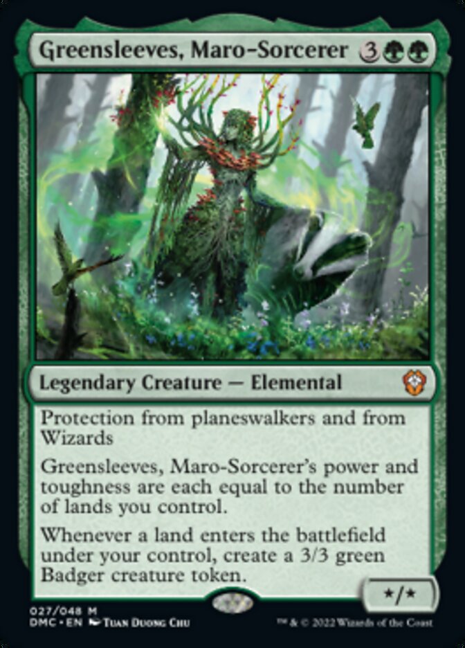 Greensleeves, Maro-Sorcerer [Dominaria United Commander] | Silver Goblin