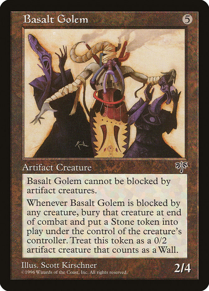 Basalt Golem [Mirage] | Silver Goblin