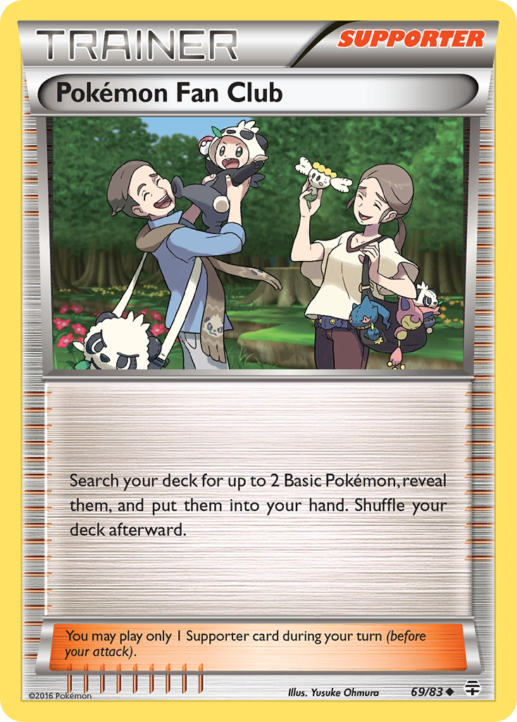 Pokemon Fan Club (69/83) [XY: Generations] | Silver Goblin