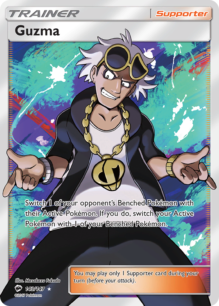 Guzma (143/147) [Sun & Moon: Burning Shadows] | Silver Goblin