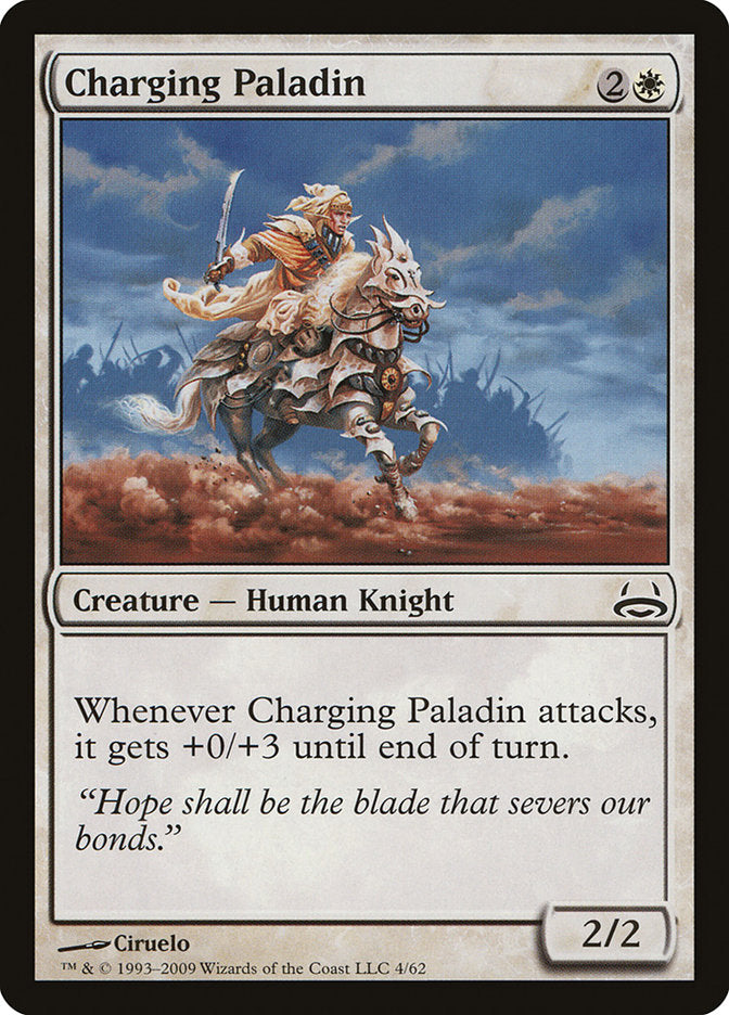 Charging Paladin [Duel Decks: Divine vs. Demonic] | Silver Goblin