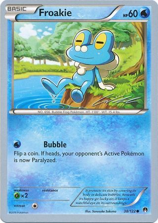 Froakie (38/122) (Ninja Blitz - Cody Walinski) [World Championships 2016] | Silver Goblin