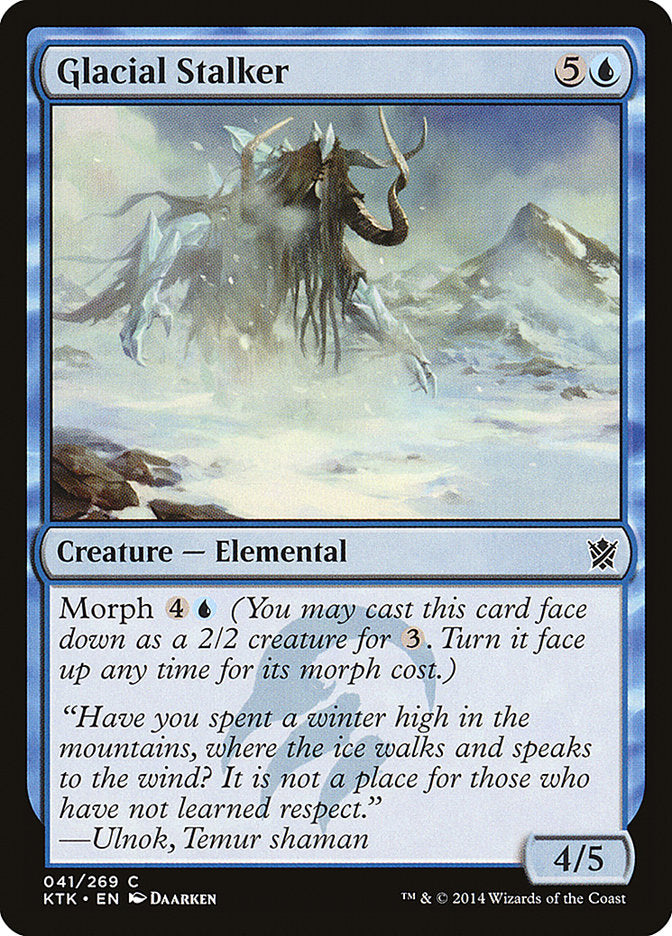 Glacial Stalker [Khans of Tarkir] | Silver Goblin