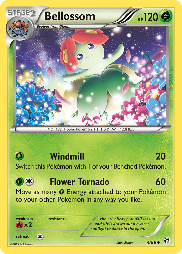 Bellossom (4/98) [XY: Ancient Origins] | Silver Goblin