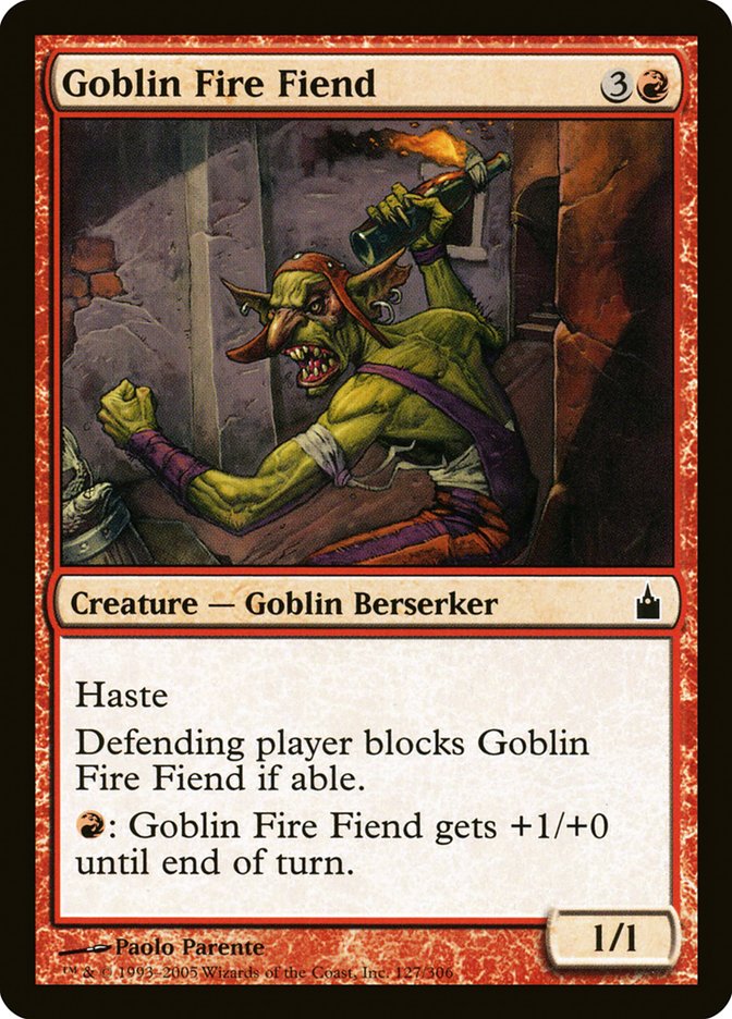 Goblin Fire Fiend [Ravnica: City of Guilds] | Silver Goblin