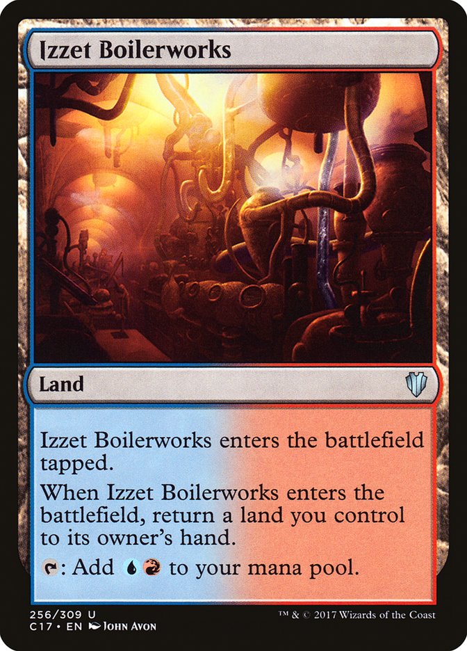 Izzet Boilerworks [Commander 2017] | Silver Goblin