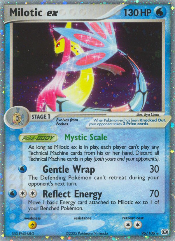 Milotic ex (96/106) [EX: Emerald] | Silver Goblin