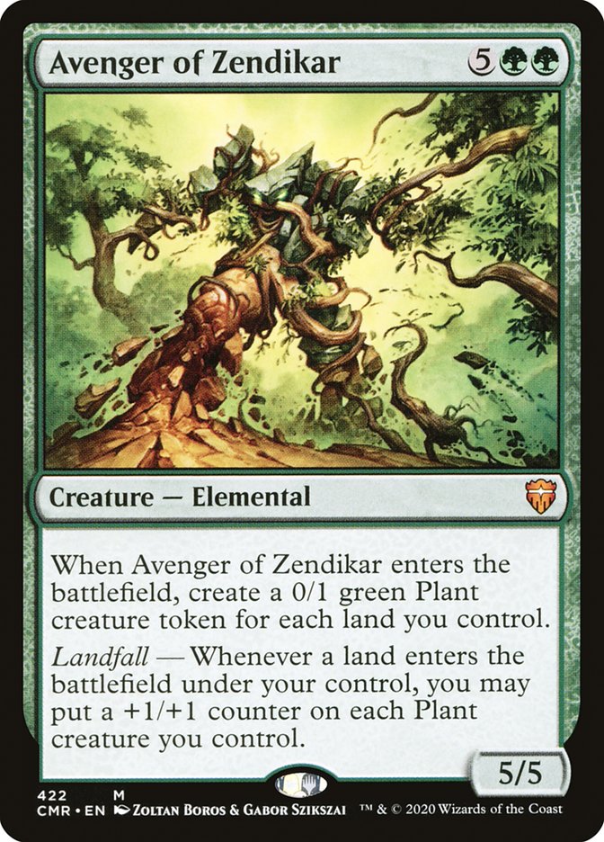 Avenger of Zendikar [Commander Legends] | Silver Goblin