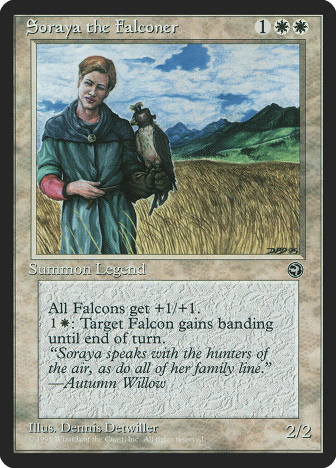 Soraya the Falconer [Homelands] | Silver Goblin