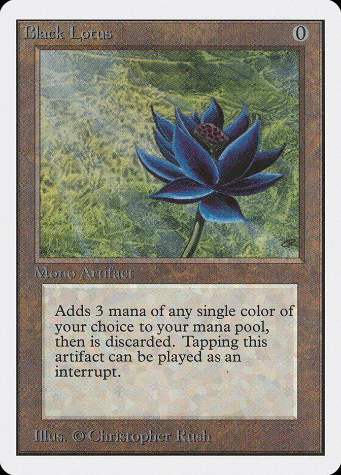 Black Lotus [Unlimited Edition] | Silver Goblin