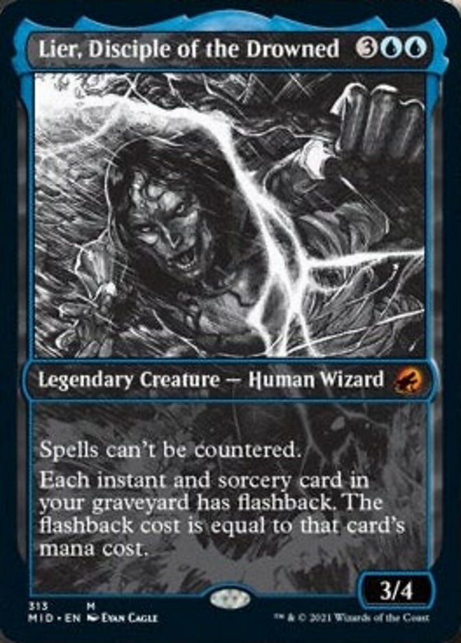 Lier, Disciple of the Drowned (Showcase Eternal Night) [Innistrad: Midnight Hunt] | Silver Goblin