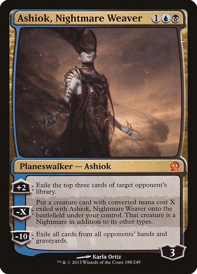 Ashiok, Nightmare Weaver [Theros] | Silver Goblin