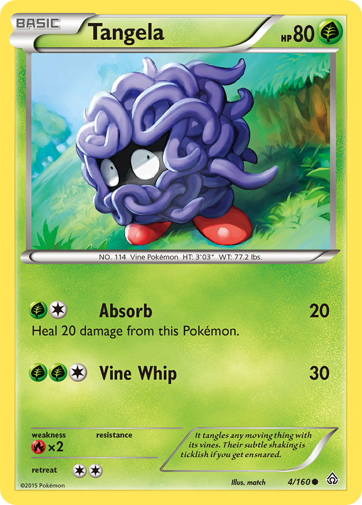 Tangela (4/160) [XY: Primal Clash] | Silver Goblin