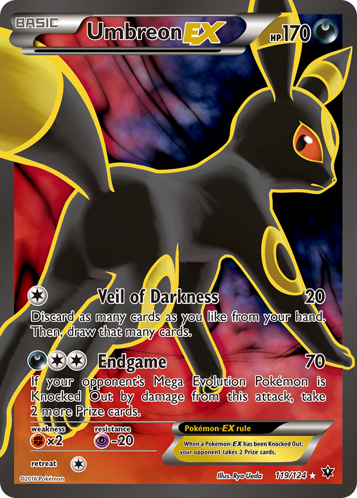 Umbreon EX (119/124) [XY: Fates Collide] | Silver Goblin