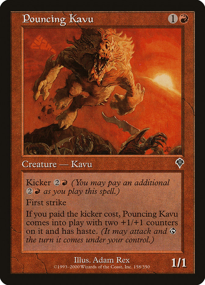 Pouncing Kavu [Invasion] | Silver Goblin