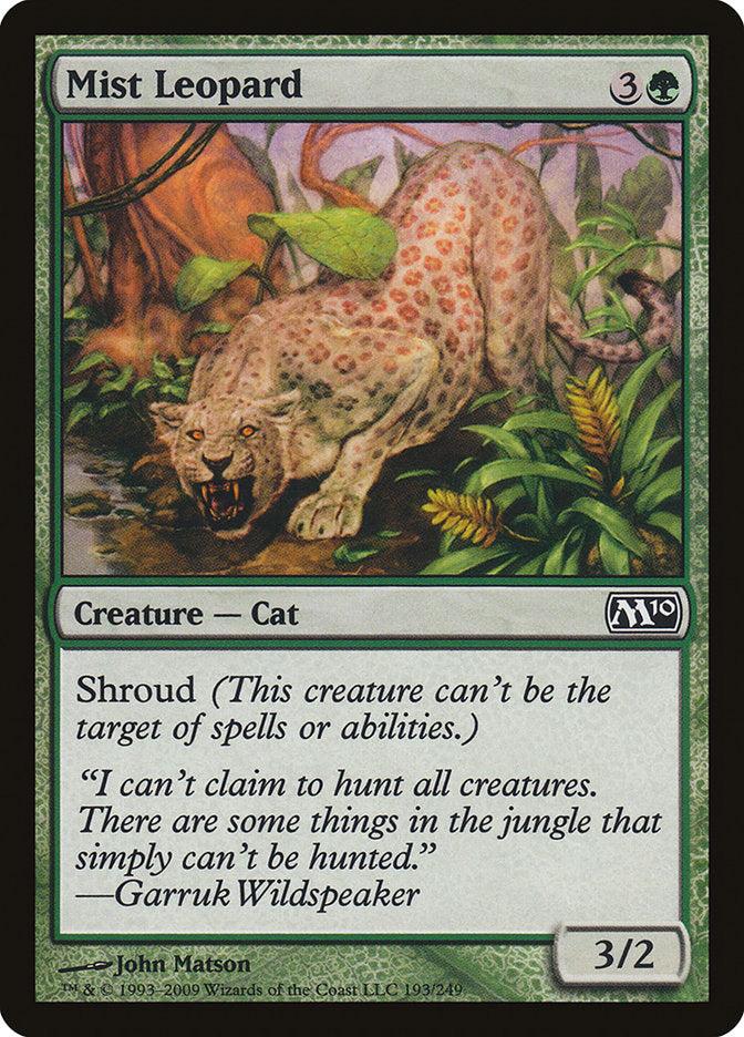 Mist Leopard [Magic 2010] | Silver Goblin