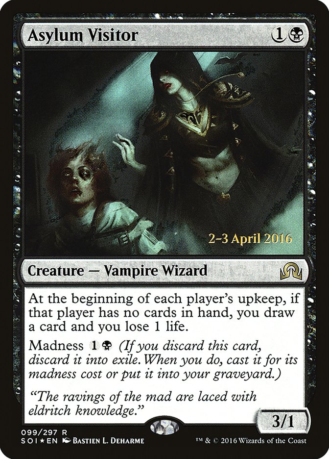 Asylum Visitor [Shadows over Innistrad Prerelease Promos] | Silver Goblin