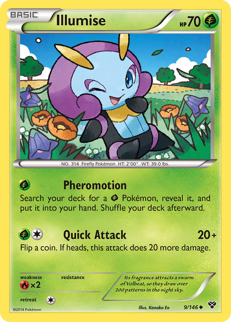 Illumise (9/146) [XY: Base Set] | Silver Goblin