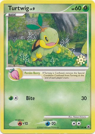 Turtwig (78/100) [Countdown Calendar Promos] | Silver Goblin