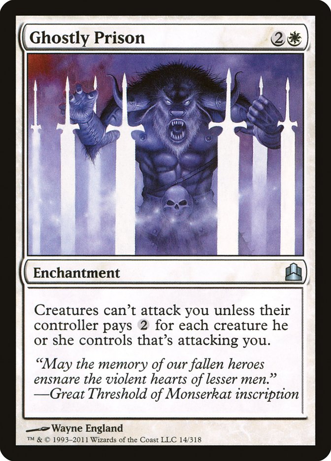 Ghostly Prison [Commander 2011] | Silver Goblin