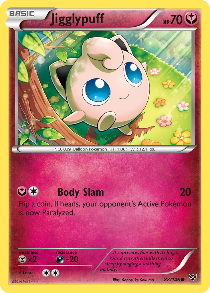 Jigglypuff (88/146) [XY: Base Set] | Silver Goblin