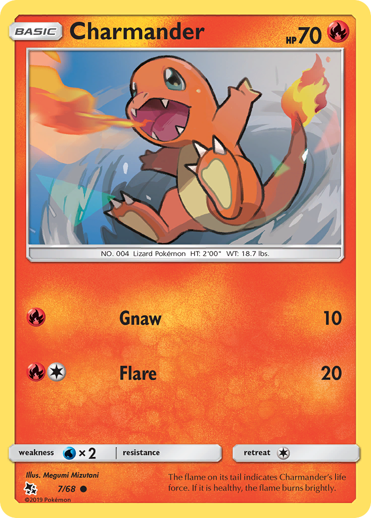 Charmander (7/68) [Sun & Moon: Hidden Fates] | Silver Goblin