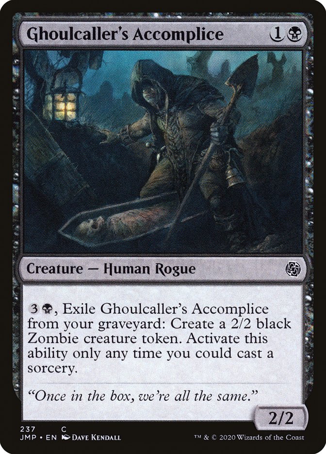 Ghoulcaller's Accomplice [Jumpstart] | Silver Goblin