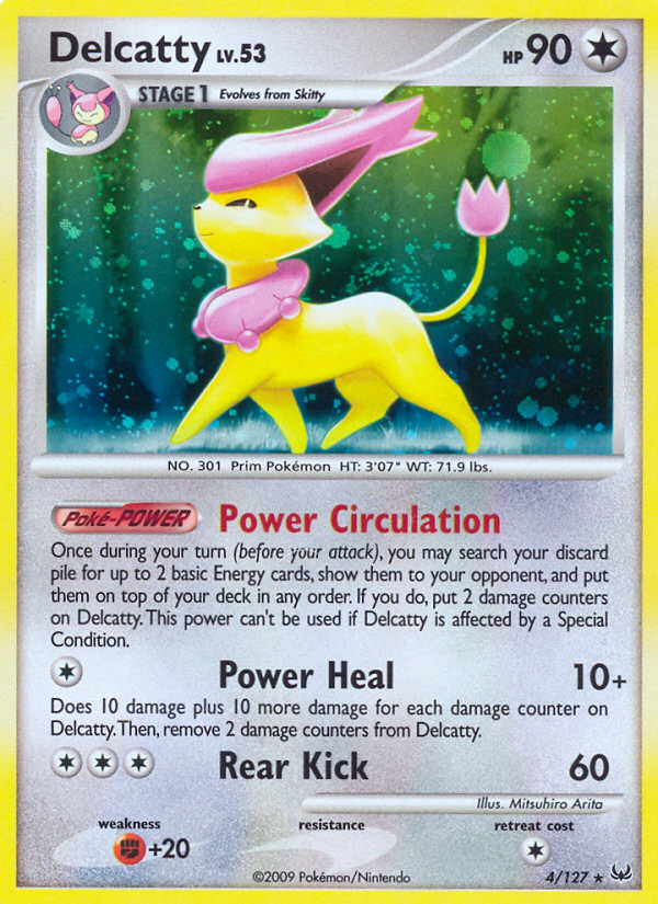 Delcatty (4/127) [Platinum: Base Set] | Silver Goblin