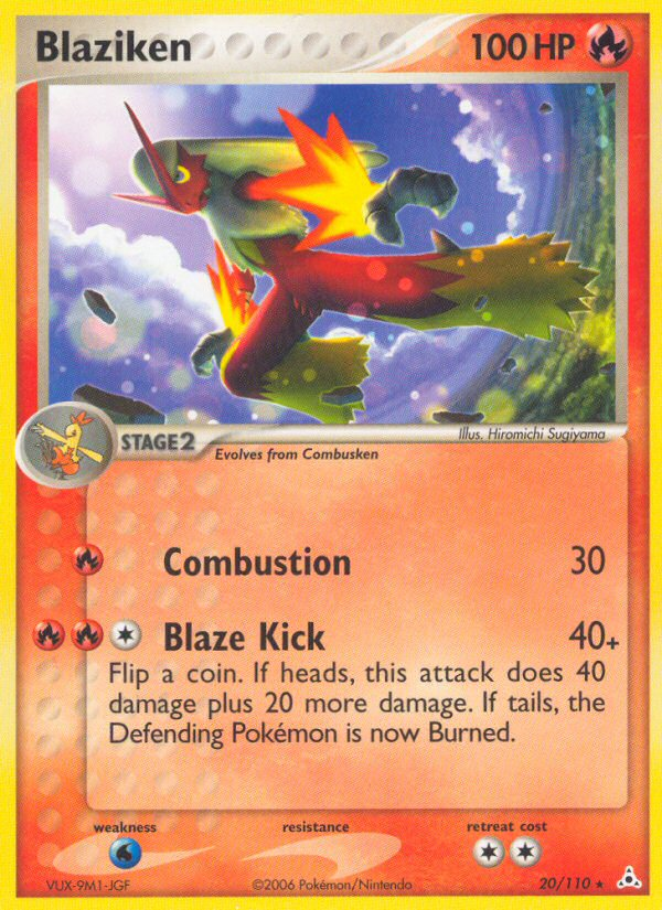 Blaziken (20/110) [EX: Holon Phantoms] | Silver Goblin