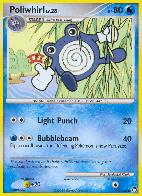 Poliwhirl (115/146) [Diamond & Pearl: Legends Awakened] | Silver Goblin