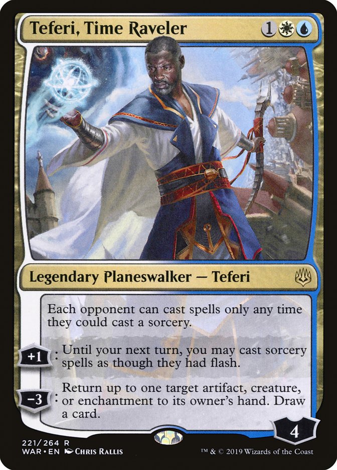 Teferi, Time Raveler [War of the Spark] | Silver Goblin