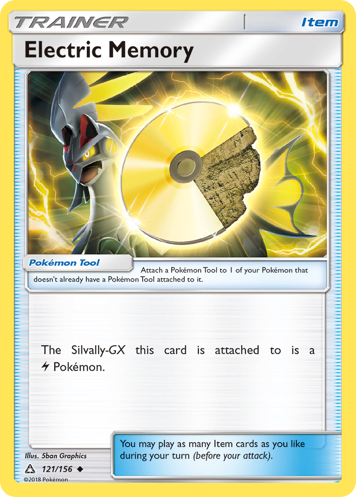 Electric Memory (121/156) [Sun & Moon: Ultra Prism] | Silver Goblin