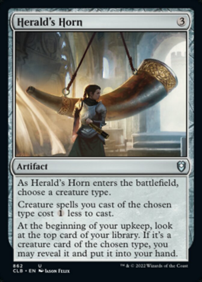 Herald's Horn [Commander Legends: Battle for Baldur's Gate] | Silver Goblin