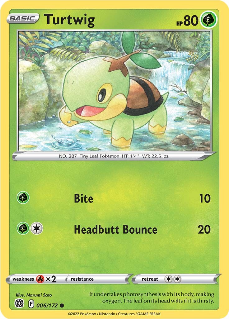 Turtwig (006/172) [Sword & Shield: Brilliant Stars] | Silver Goblin