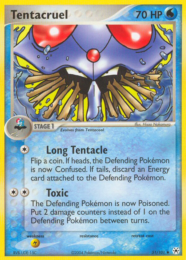 Tentacruel (51/101) [EX: Hidden Legends] | Silver Goblin