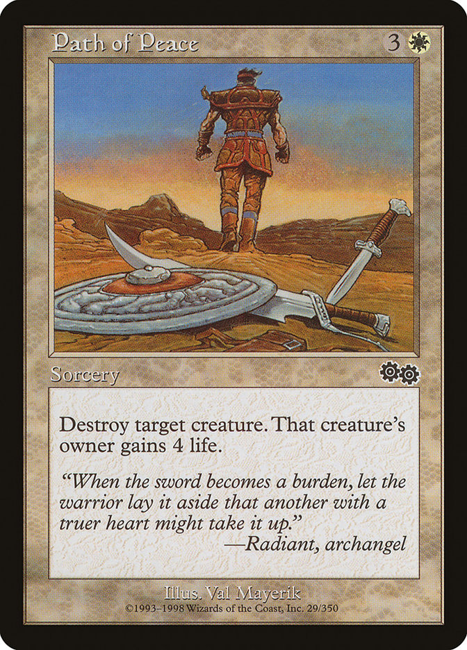 Path of Peace [Urza's Saga] | Silver Goblin