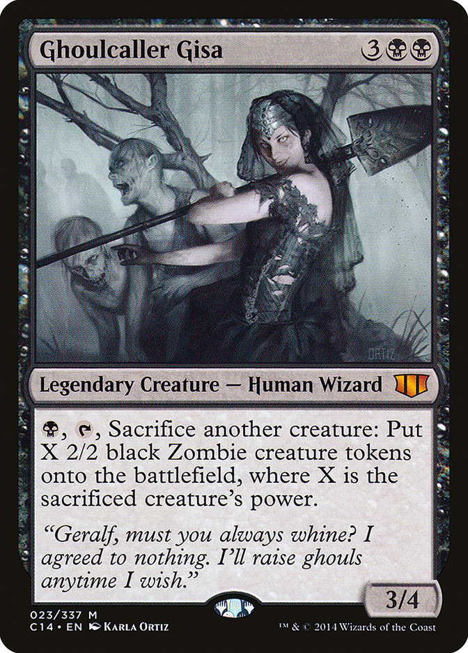 Ghoulcaller Gisa [Commander 2014] | Silver Goblin