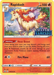 Rapidash (SWSH270) (Prerelease) (Staff) [Sword & Shield: Black Star Promos] | Silver Goblin