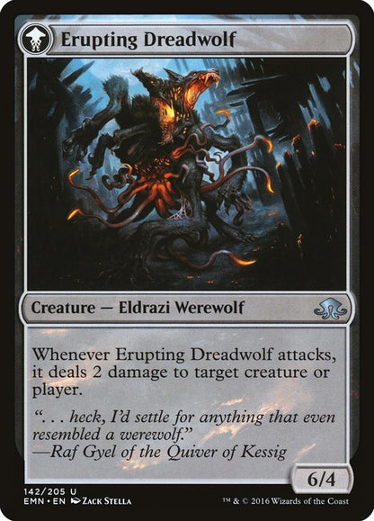 Smoldering Werewolf (142) - Eldritch Moon