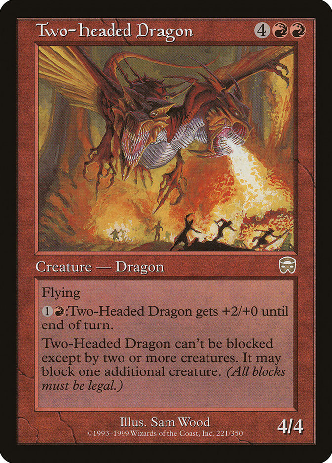 Two-Headed Dragon [Mercadian Masques] | Silver Goblin