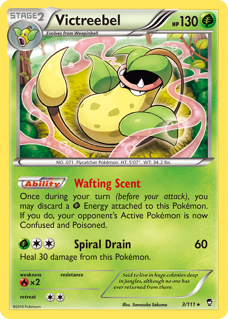 Victreebel (3/111) [XY: Furious Fists] | Silver Goblin