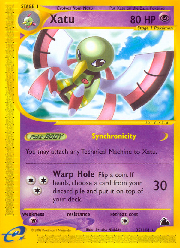 Xatu (35/144) [Skyridge] | Silver Goblin