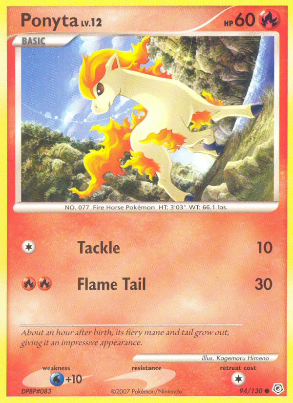 Ponyta (94/130) [Diamond & Pearl: Base Set] | Silver Goblin